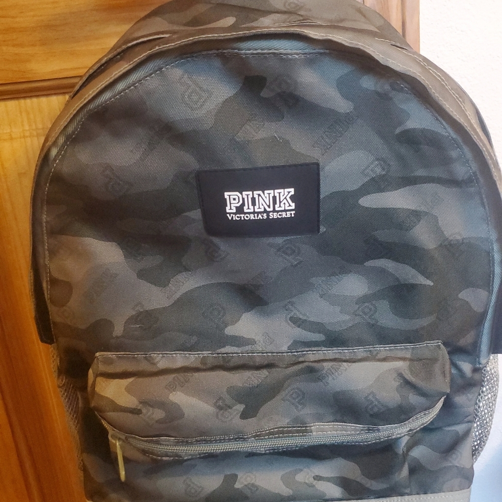NWT Camo PINK Victorias Secret BackPack